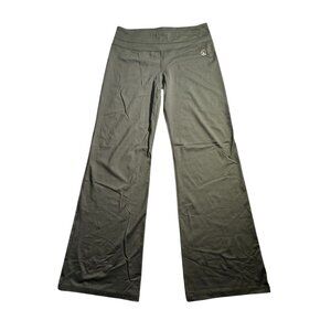 CHRISTINE ALEXANDER Wide Leg Black Yoga Pants